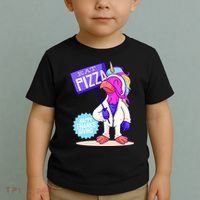 Eat Pizza Funny Happy Thanksgiving Toddler T-Shirt thumb 2