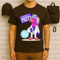 Eat Pizza Funny Happy Thanksgiving T-Shirt thumb 6