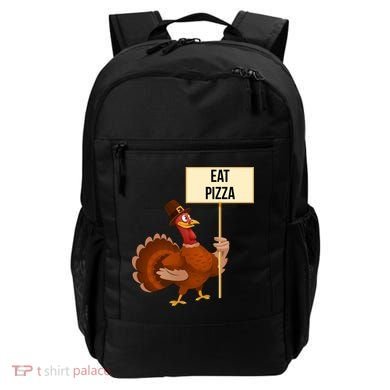 Eat Pizza Funny Turkey Backpack