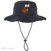 Eat Pizza Funny Turkey Bucket Hat thumb 0