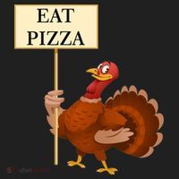 Eat Pizza Not Turkey Women's Sweatshirt thumb 2