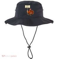 Eat Pizza Not Turkey Bucket Hat thumb 0