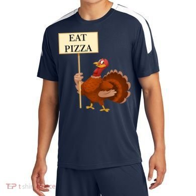 Eat Pizza Not Turkey Soccer Jersey