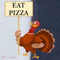 Eat Pizza Not Turkey Sport-Tek Competitor United Soccer Jersey thumb 4