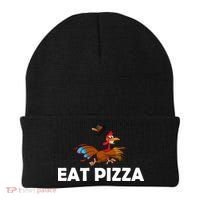 Eat Pizza Not Turkey Funny Thanksgiving Beanie thumb 0