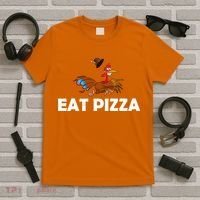 Eat Pizza Not Turkey Funny Thanksgiving T-Shirt thumb 5