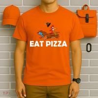 Eat Pizza Not Turkey Funny Thanksgiving T-Shirt thumb 6