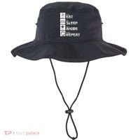 Eat Sleep Anime Repeat Bucket Hat thumb 0