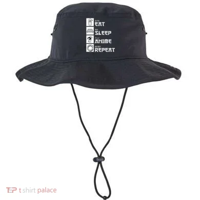 Eat Sleep Anime Repeat Bucket Hat