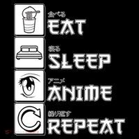 Eat Sleep Anime Repeat Bucket Hat thumb 4