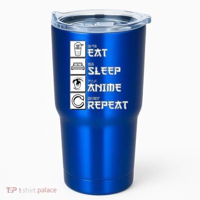 Eat Sleep Anime Repeat Tumbler