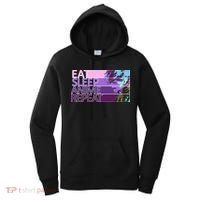 Eat Sleep Anime Repeat Funny Cartoon Women's Hoodie thumb 0