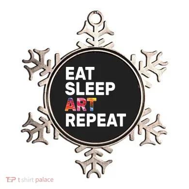 Eat Sleep Art Repeat Ornament