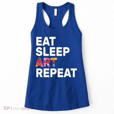 Eat Sleep Art Repeat Women's Tank Top