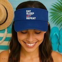 Eat Sleep Art Repeat Visor thumb 2