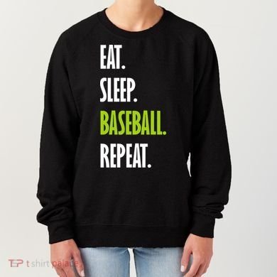 Eat Sleep Baseball Repeat Women's Sweatshirt