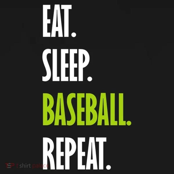 Eat Sleep Baseball Repeat Doggie Tank