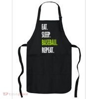 Eat Sleep Baseball Repeat Apron thumb 0