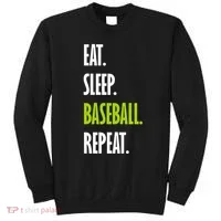 Eat Sleep Baseball Repeat Sweatshirt thumb 0