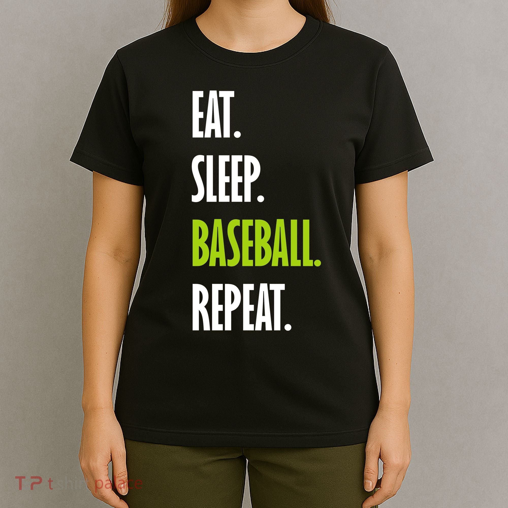 Eat Sleep Baseball Repeat T-Shirt