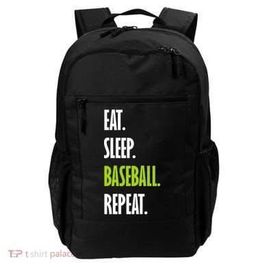 Eat Sleep Baseball Repeat Backpack