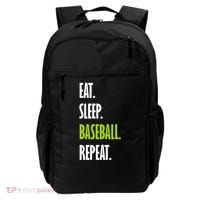 Eat Sleep Baseball Repeat Backpack thumb 0