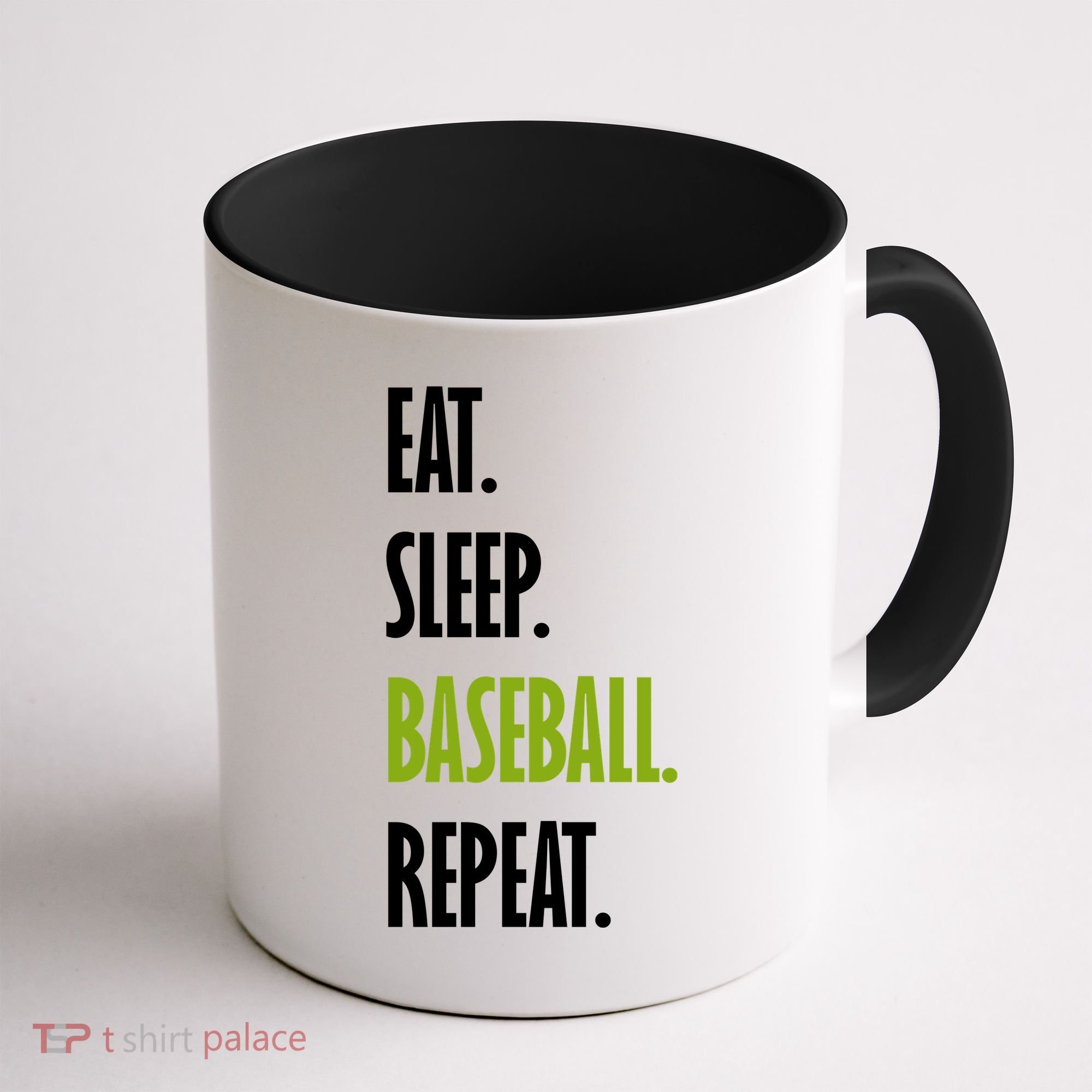 Eat Sleep Baseball Repeat Coffee Mug