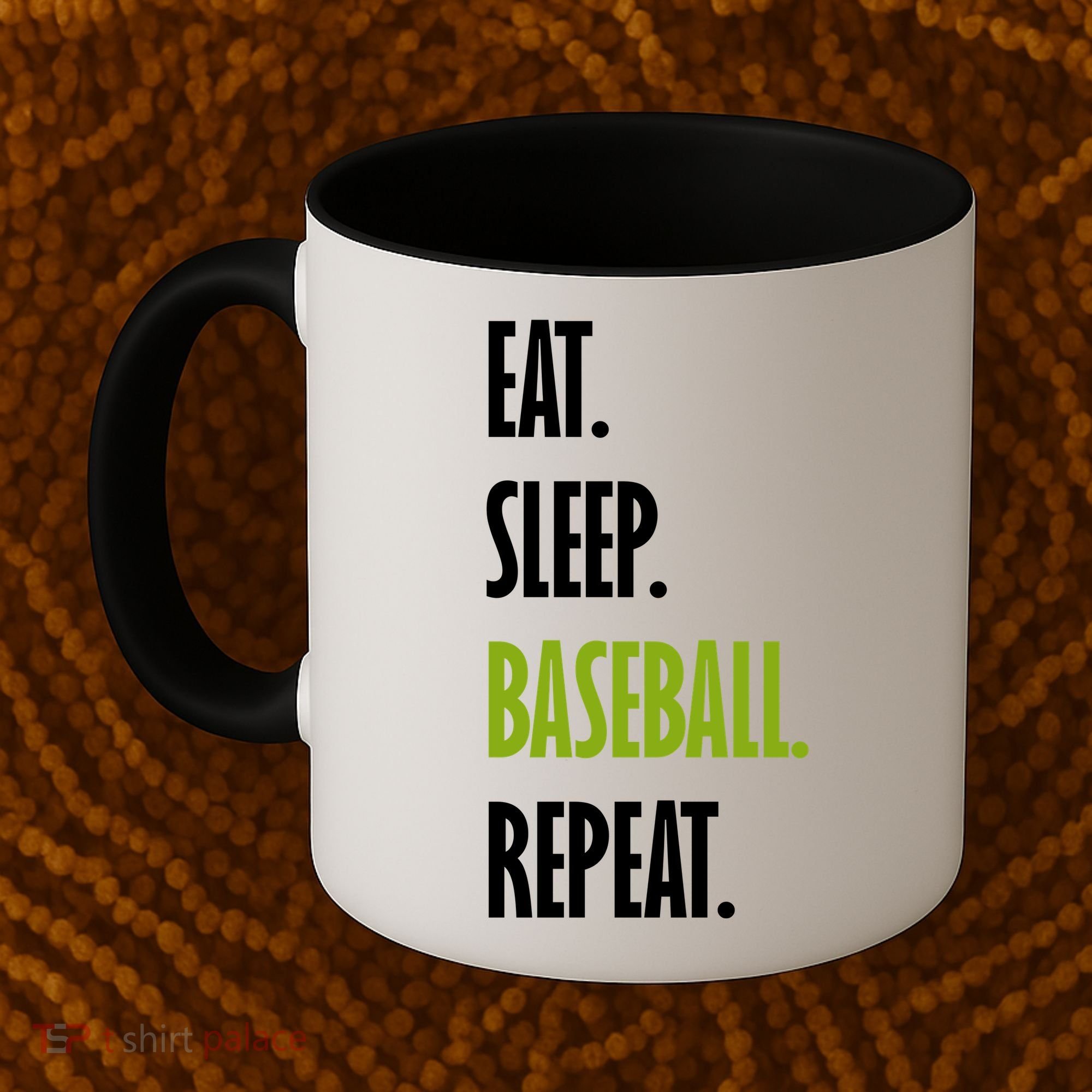 Eat Sleep Baseball Repeat Coffee Mug