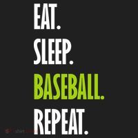 Eat Sleep Baseball Repeat Beanie thumb 2