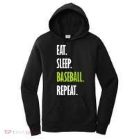 Eat Sleep Baseball Repeat Women's Hoodie thumb 0