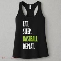 Eat Sleep Baseball Repeat Women's Tank Top thumb 3
