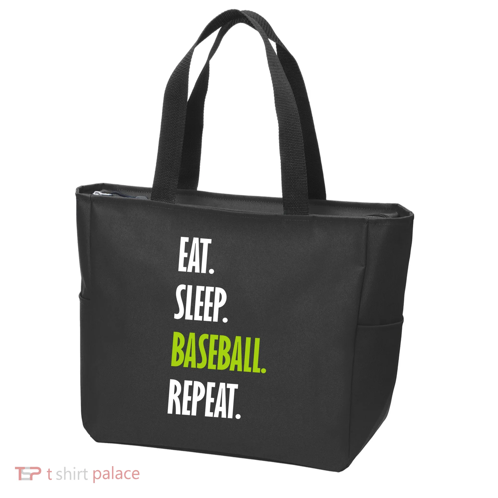 Eat Sleep Baseball Repeat Tote Bag