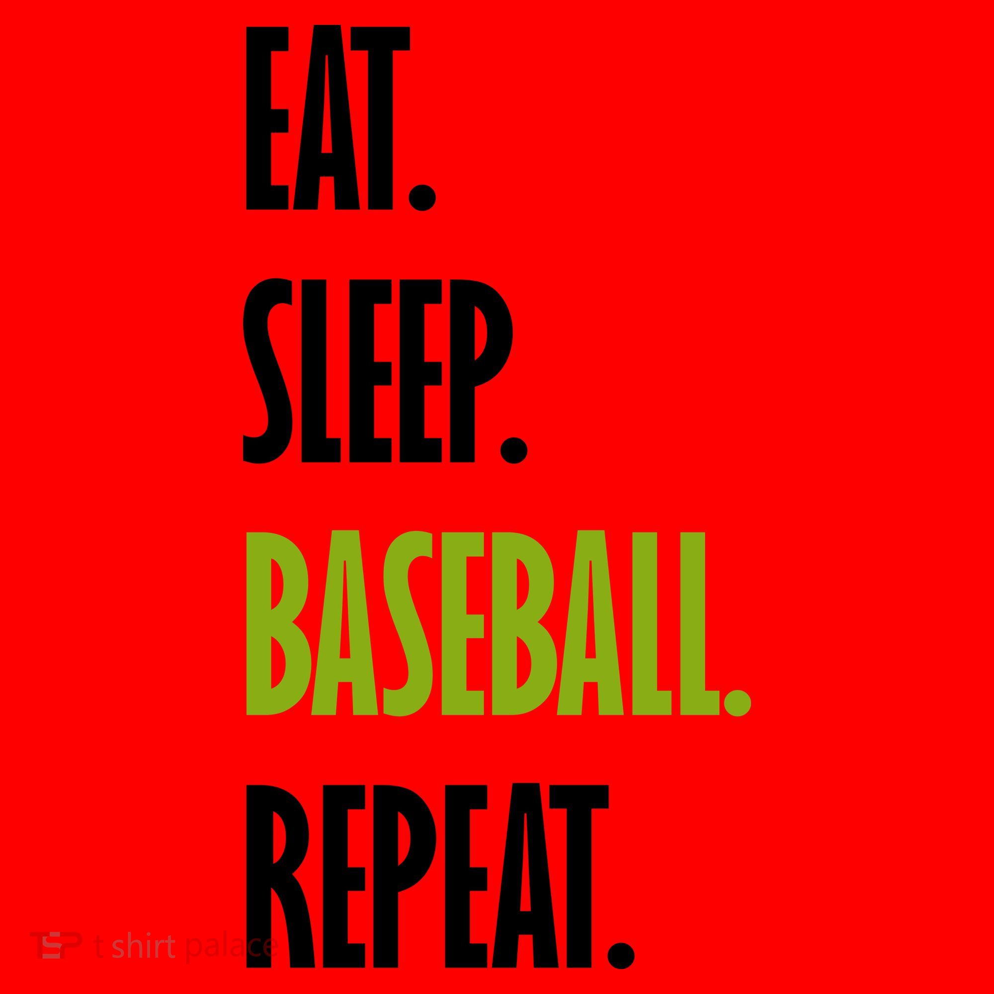 Eat Sleep Baseball Repeat Santa Hat
