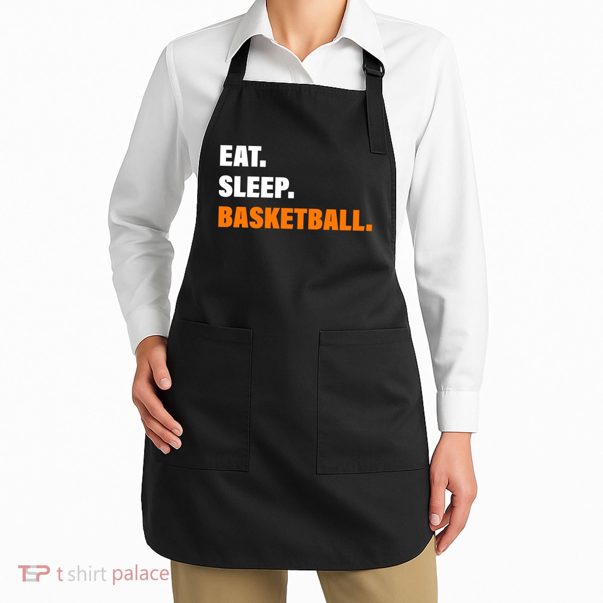 Eat Sleep Basketball Apron