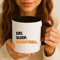 Eat Sleep Basketball Coffee Mug thumb 3