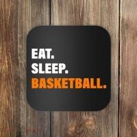 Eat Sleep Basketball Coaster thumb 0
