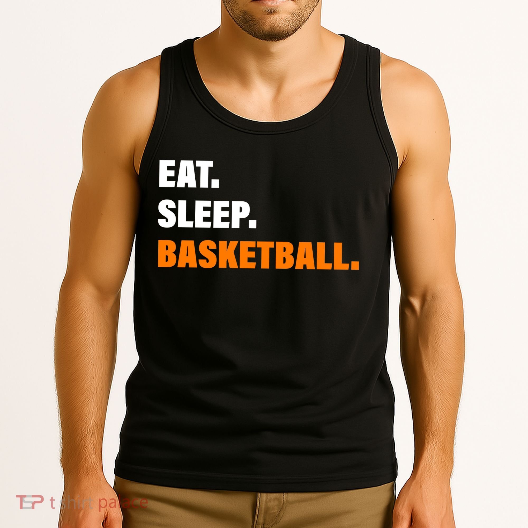 Eat Sleep Basketball Tank Top