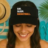 Eat Sleep Basketball Visor thumb 2