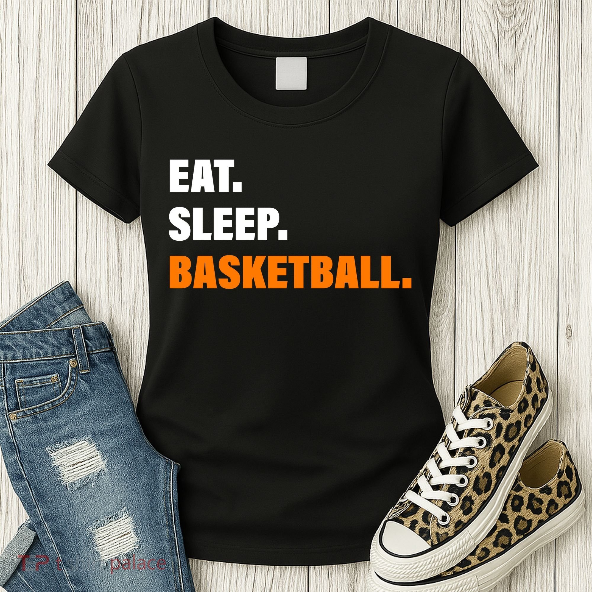 Eat Sleep Basketball Women's T-Shirt