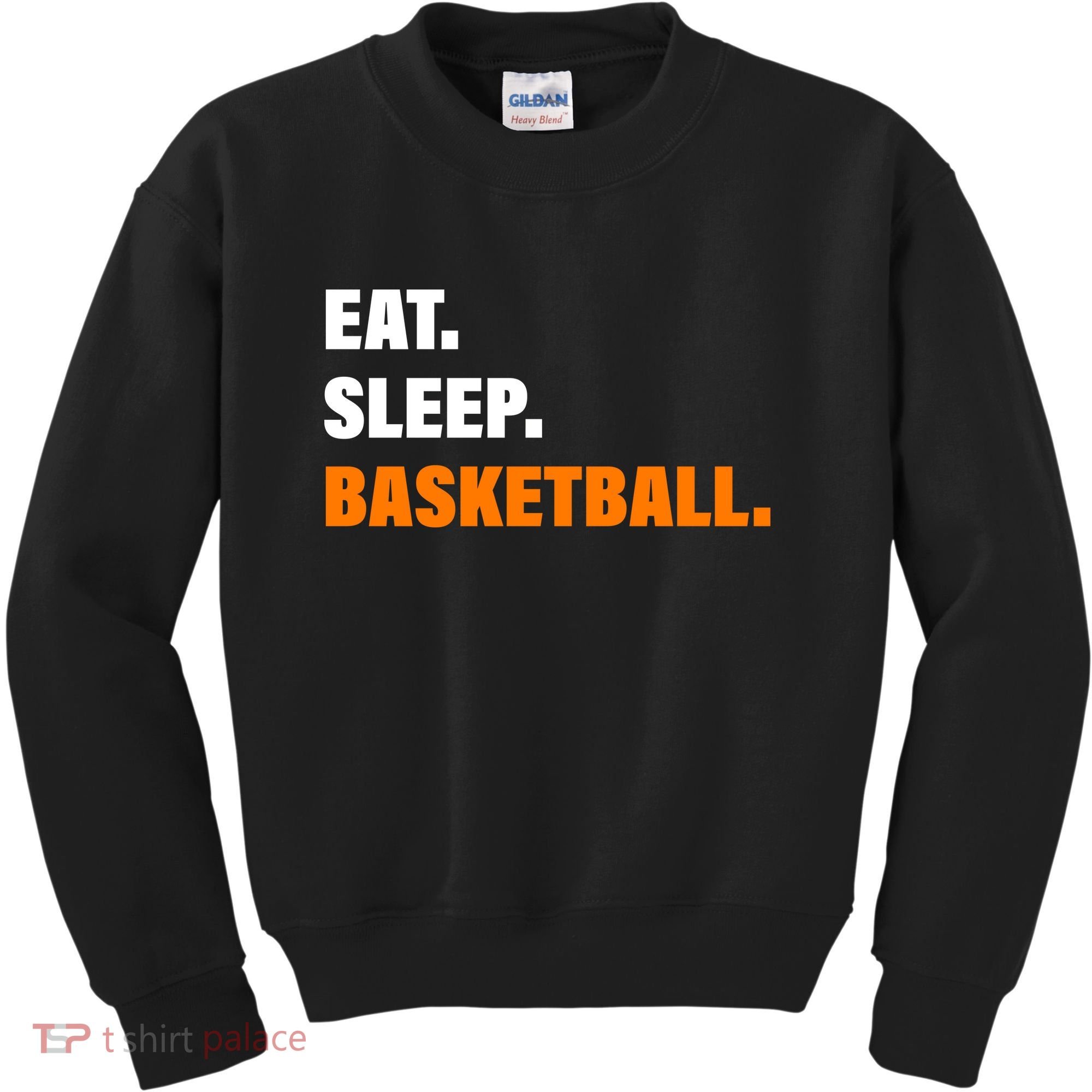 Eat Sleep Basketball Kids Sweatshirt