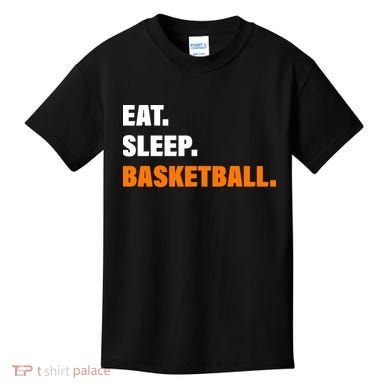 Eat Sleep Basketball Kids T-Shirt