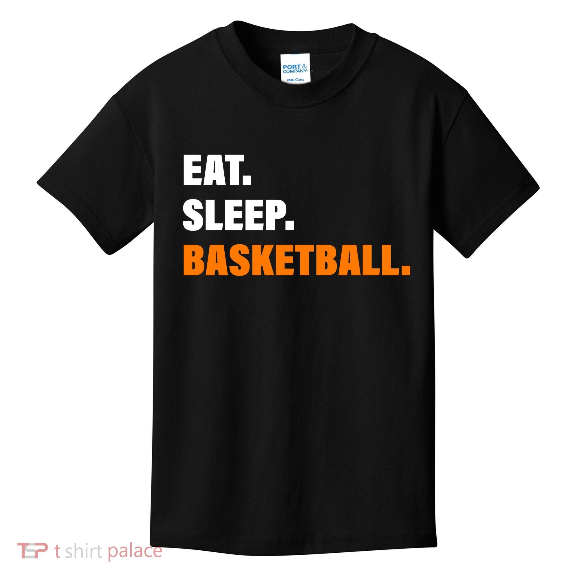 Eat Sleep Basketball Kids T-Shirt