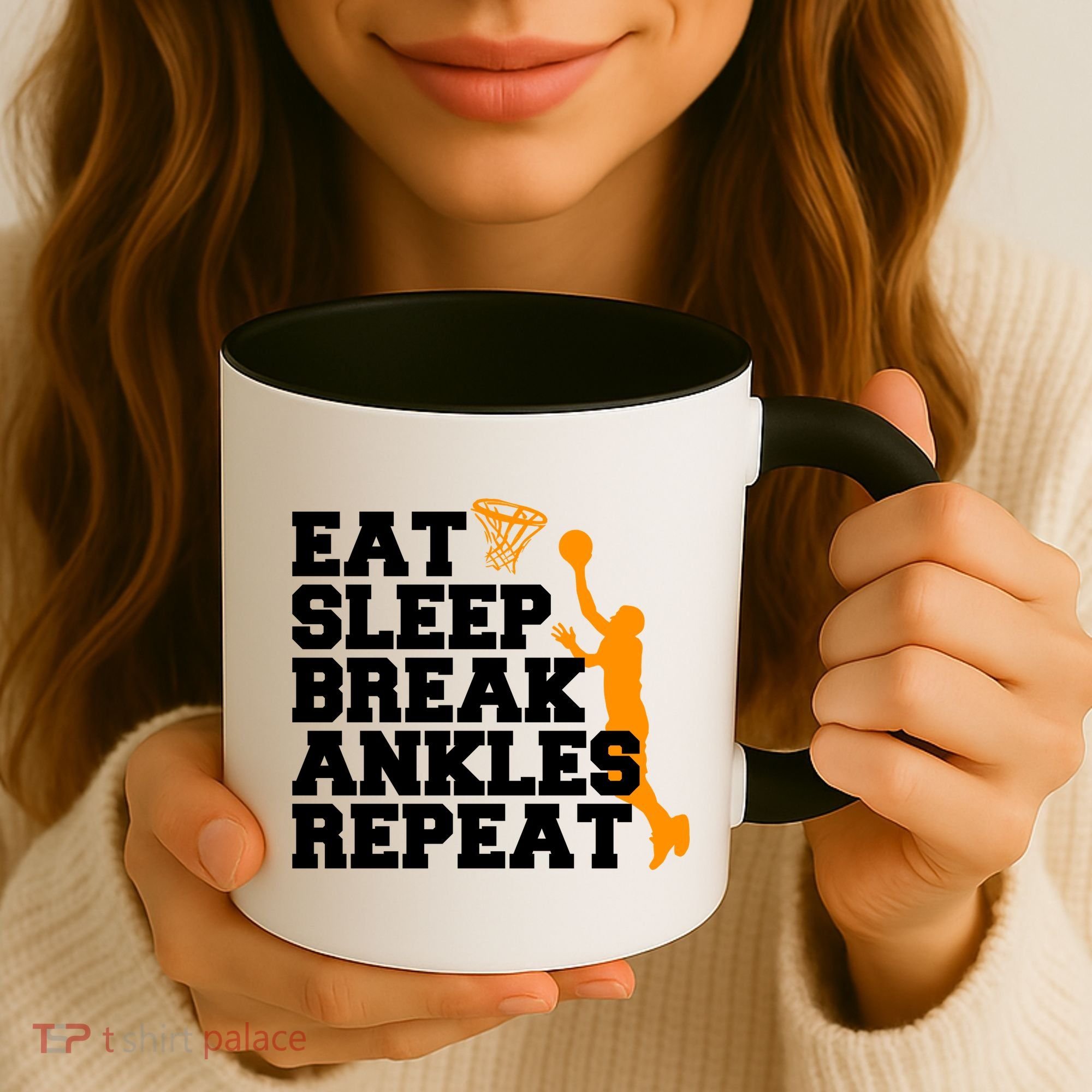 Eat Sleep Break Ankles Repeat Coffee Mug