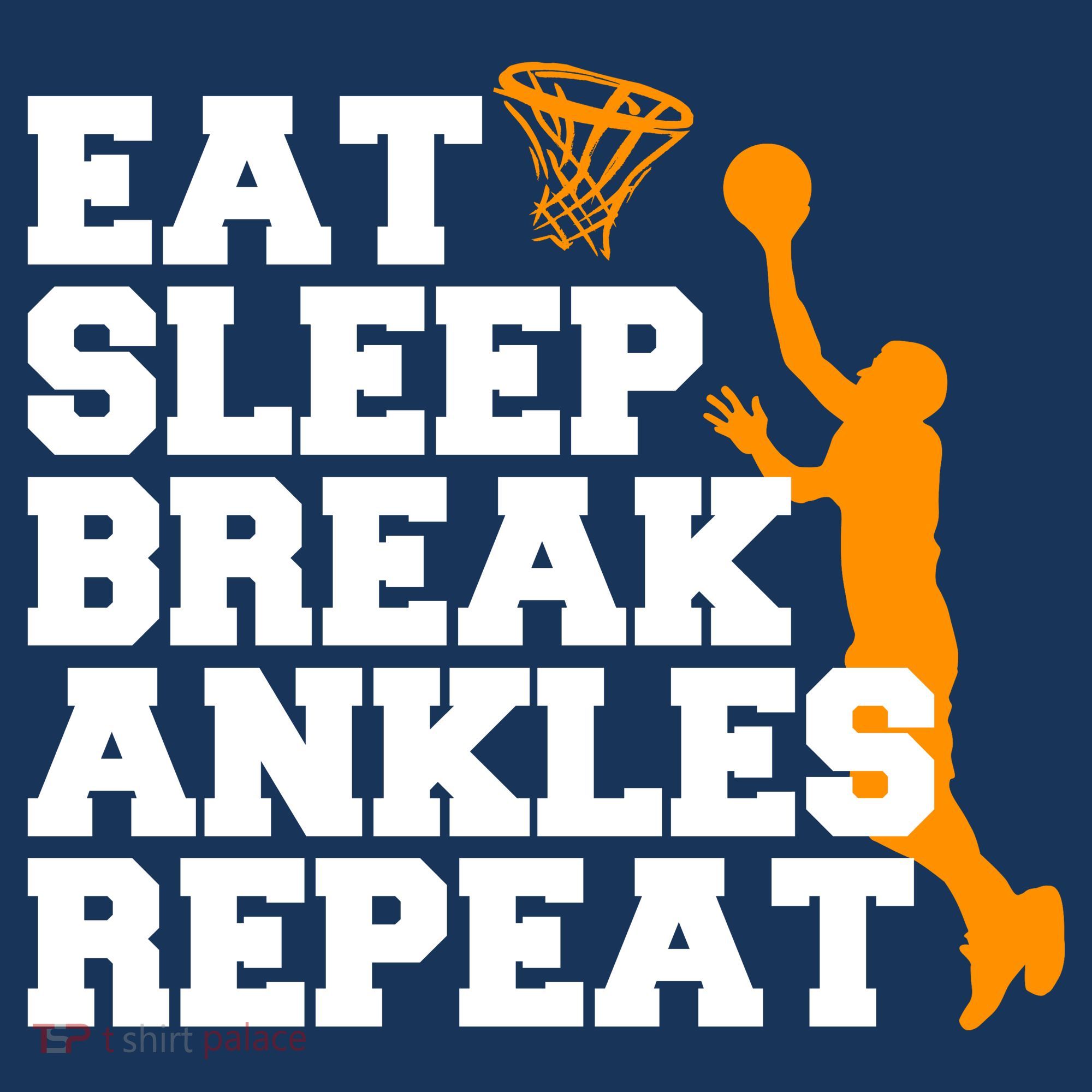 Eat Sleep Break Ankles Repeat Hoodie