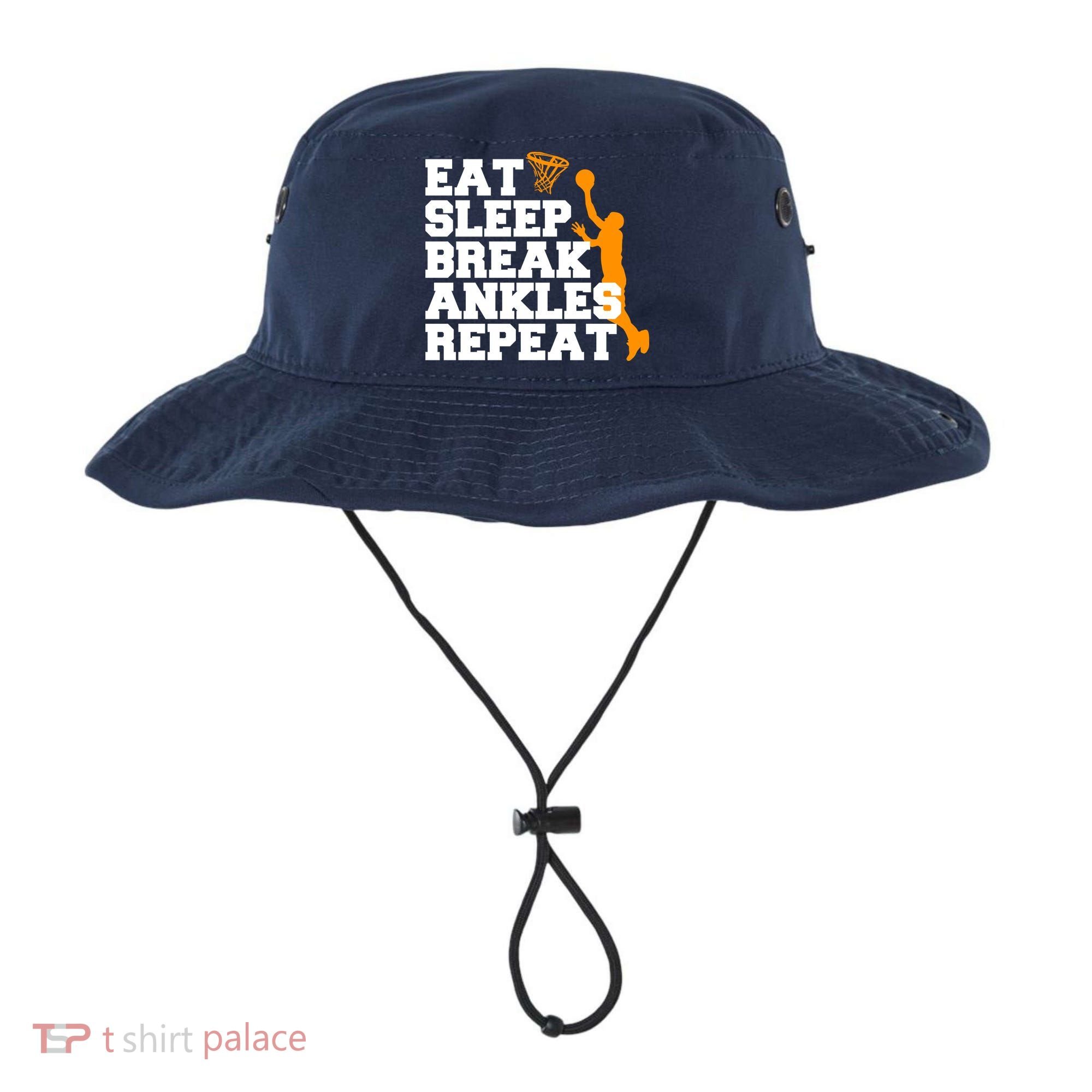 Eat Sleep Break Ankles Repeat Bucket Hat