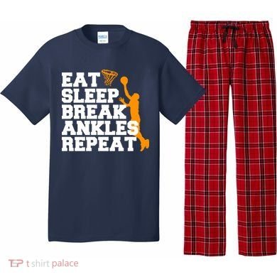 Eat Sleep Break Ankles Repeat Pajama Set