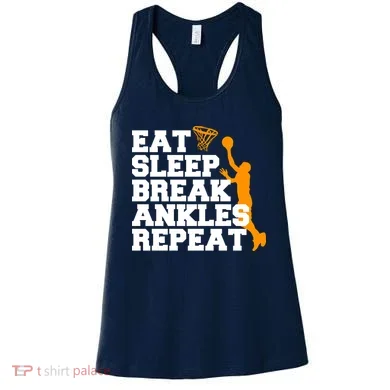 Eat Sleep Break Ankles Repeat Women's Tank Top