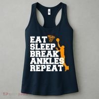 Eat Sleep Break Ankles Repeat Women's Tank Top thumb 3