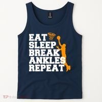 Eat Sleep Break Ankles Repeat Tank Top thumb 2