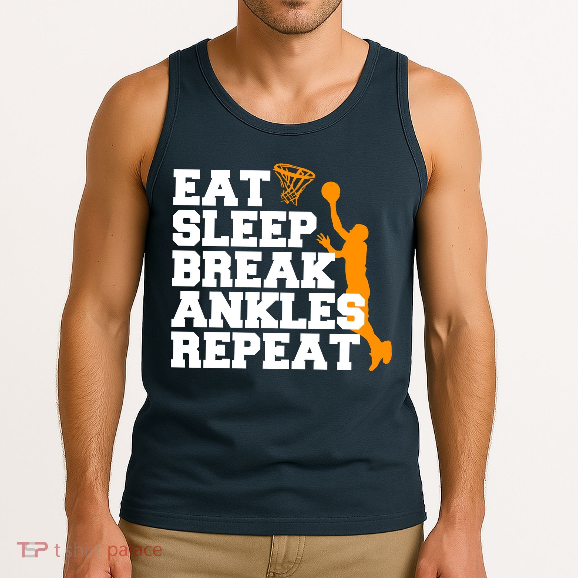 Eat Sleep Break Ankles Repeat Tank Top